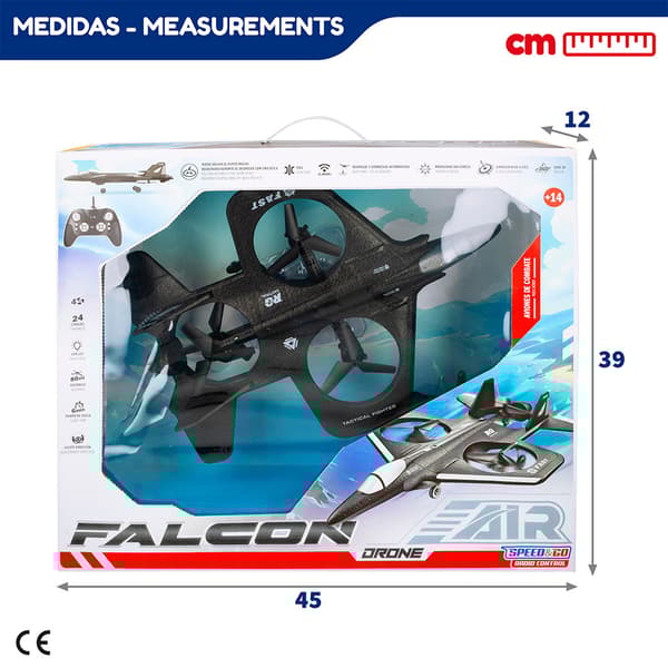 Speed & Go Falcon Radio-ohjattava Lentokone
