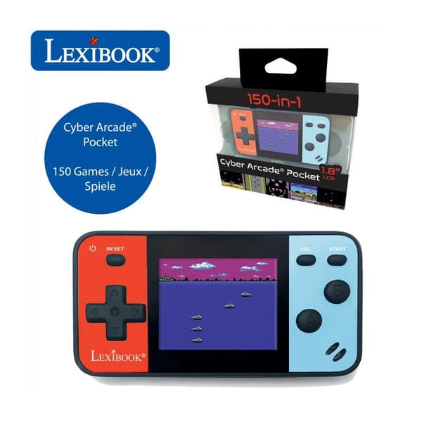 Lexibook Konsollomme Mini Cyber Arcade Flerfarvet