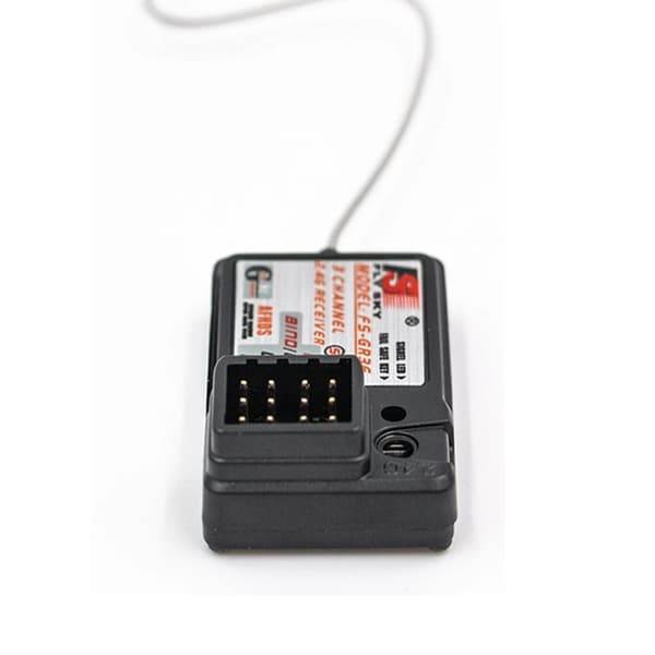 Flysky FS-GR3E Vastaanotin, 3 Kanavaa, 2.4GHz Taajuus,musta