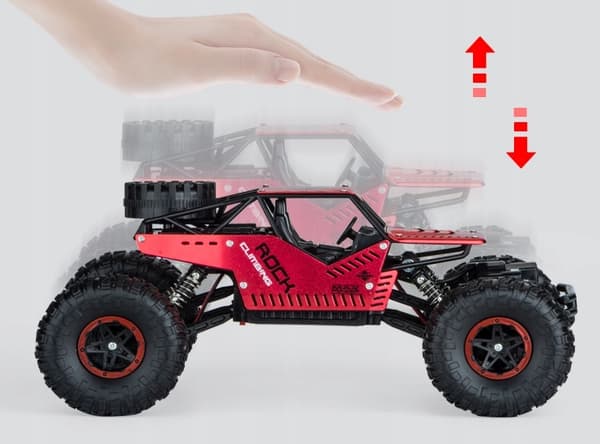 RC CAR FJERNBETJET TERRÆNDSBIL 4x4