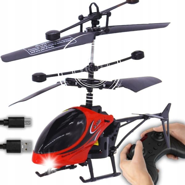 FJERNBETJENET HELIKOPTER FJERNBETJENET FLYVENDE HELIKOPTER TIL BØRN LEGETØJ