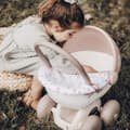 Miniatyrbild 3 av 9: SMOBY Baby Nurse Djup Dockvagn med Plastkåpa