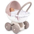 Miniatyrbild 1 av 9: SMOBY Baby Nurse Djup Dockvagn med Plastkåpa