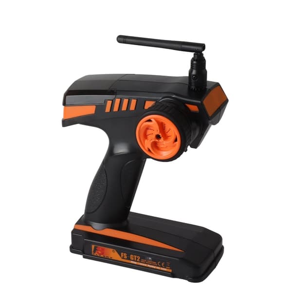 RC Sender og Modtager Sæt, 2.4GHz Frekvens, 2CH Sender, 3CH Modtager