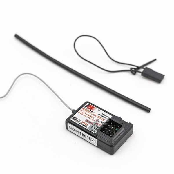 Flysky FS-GT2 Radio Transmitter, 2 Kanaler, Lav Spændingsadvarsel, Bred Frekvensområde