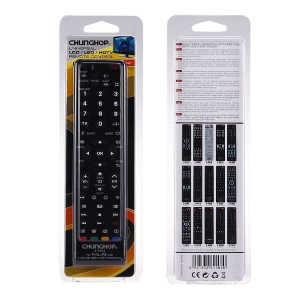 Fjernkontroll for Philips LED-Tv / LCD Tv - Universal