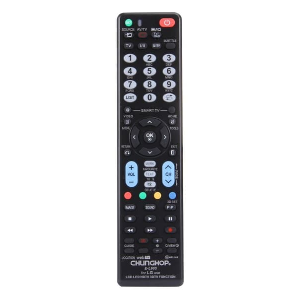 Yleiskaukosäädin LG TV:lle - yhteensopiva LED-, LCD-, HDTV- ja 3DTV-televisioiden kanssa