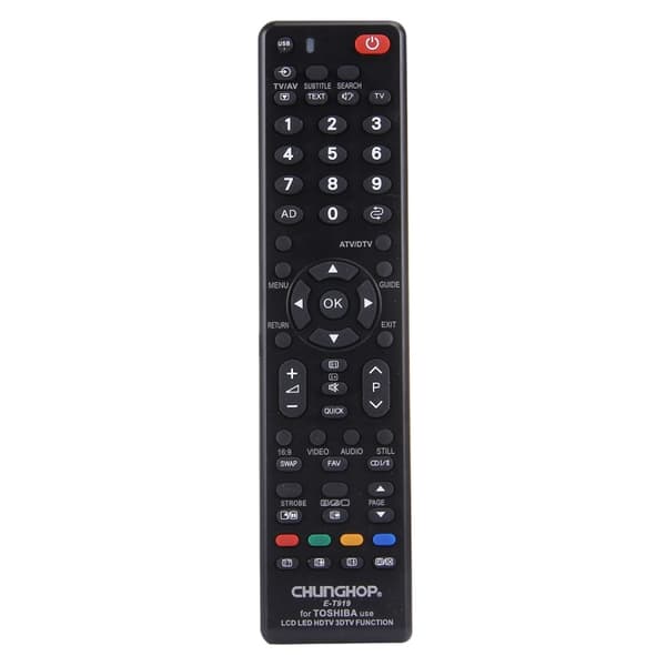 Universal fjärrkontroll för TOSHIBA TV