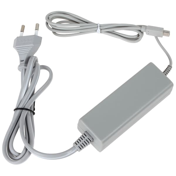 Wii U Strömadapter Kompatibel med Handkontroll Kontroll