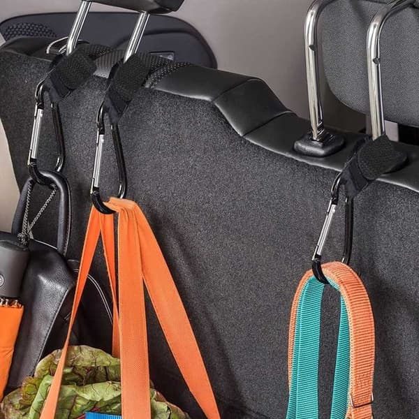 4-PACK Barnevogn Kroge Karabinhage - Sort