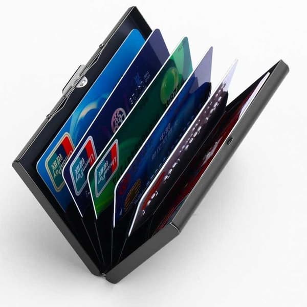 Stilfuld kortholder RFID-Secure 6-CARD