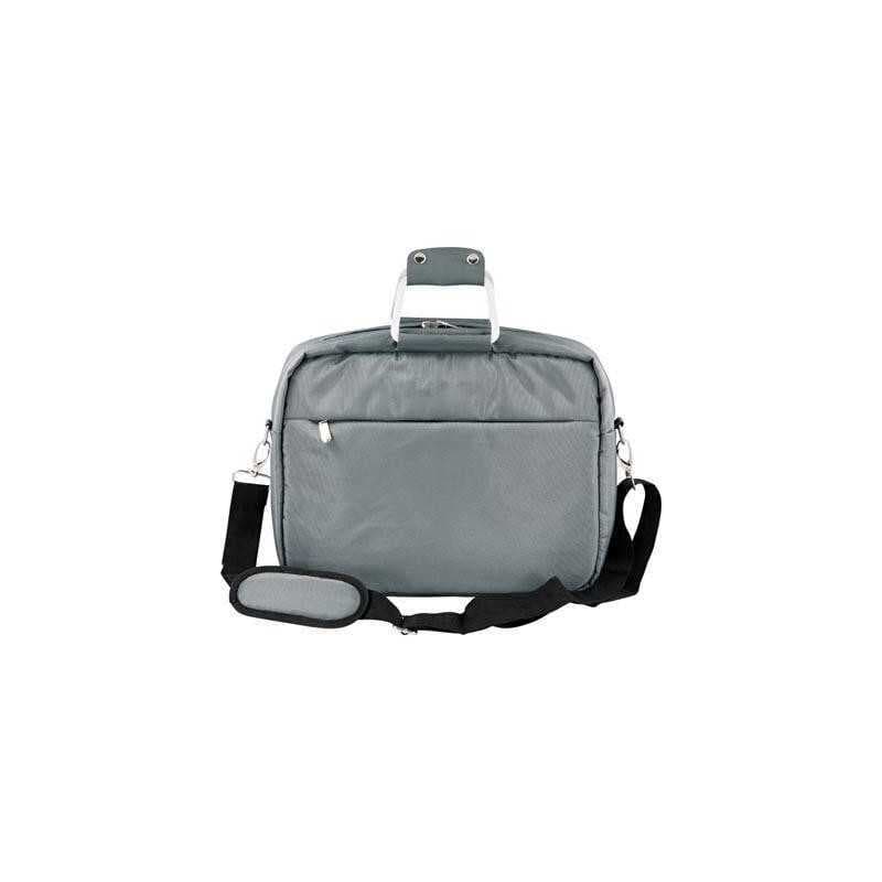 DELTACO NOTEBOOKVÄSKA I NYLON 16" (GRÅ)