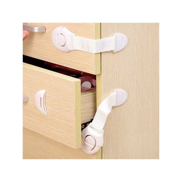 7-PACK Barnspärr Skåpspärr