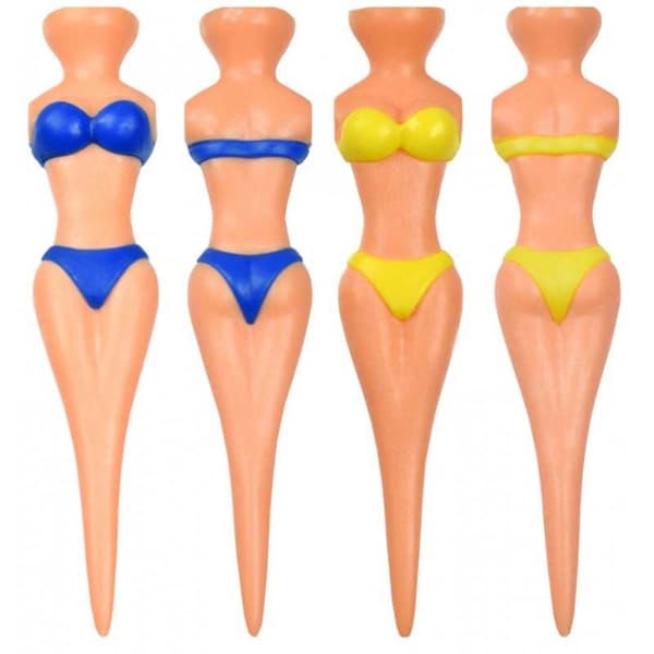 4-PACK Bikini Girls -muovitapit