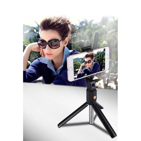 Selfie stick Bluetooth med stativ