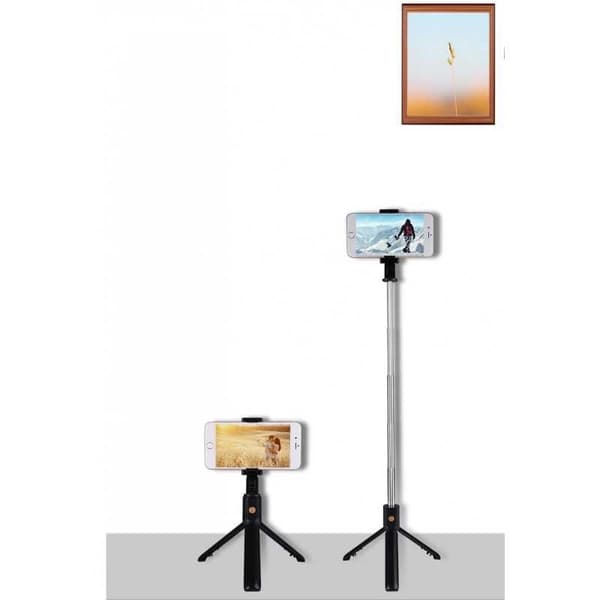 Selfie stick Bluetooth med stativ