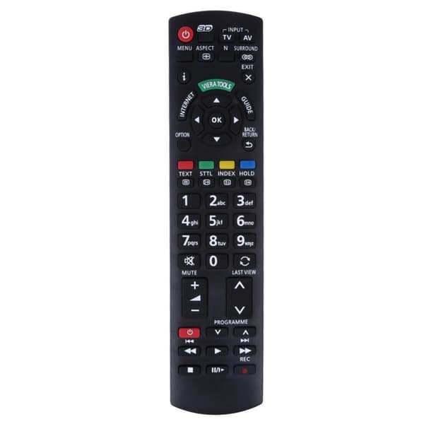 Universal TV fjernbetjening N2QAYB 3D til Panasonic