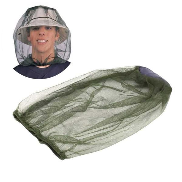 Hyttysverkot päähän