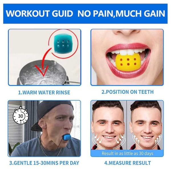 Fitnessbold Ansigtstræner Jaw line