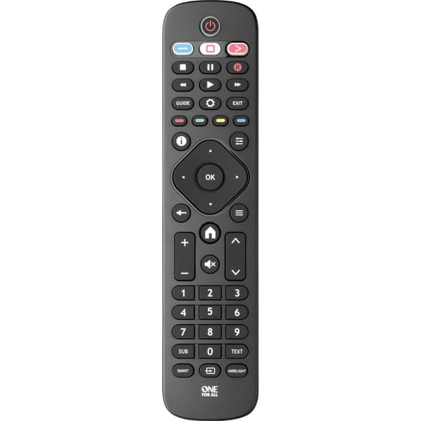 One For All Philips 2.0 Philips Fjärrkontroll Svart