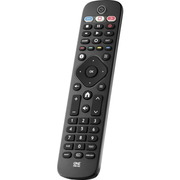 One For All Philips 2.0 Philips Fjärrkontroll Svart Svart
