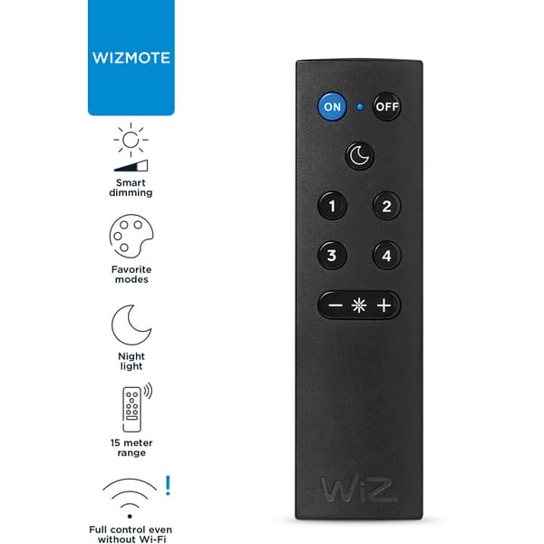 WiZ Fjernkontroll WiFi m/batteri