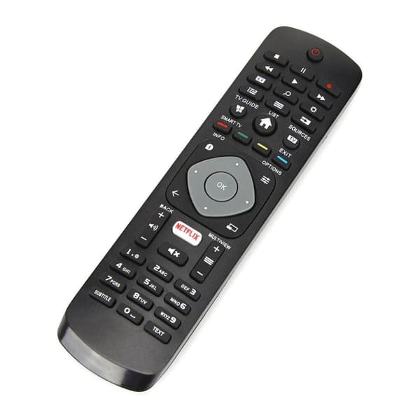 Universal smart TV-fjärrkontroll med Netflix för Philips