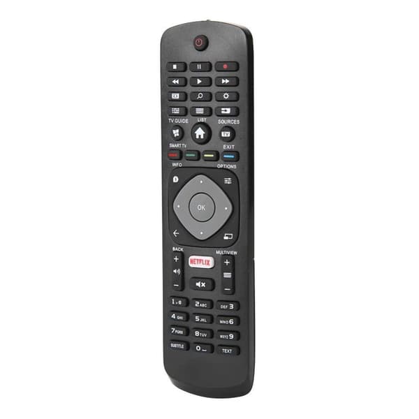 Universal smart TV-fjernbetjening med Netflix til Philips