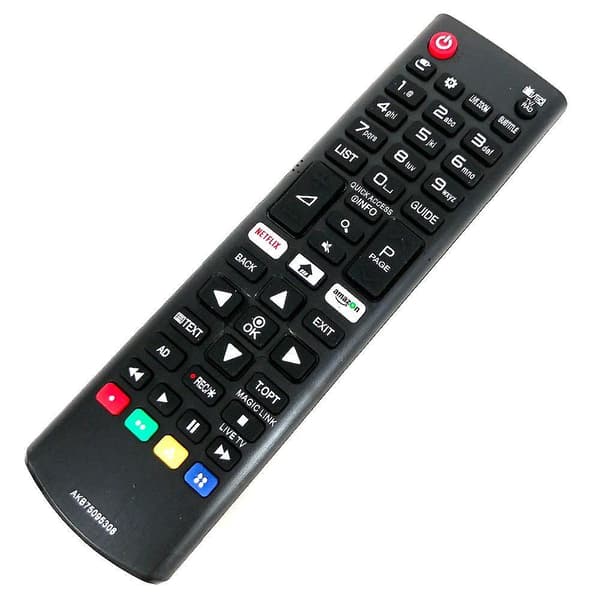 Universal TV-fjärrkontroll AKB75095308 för LG med Netflix