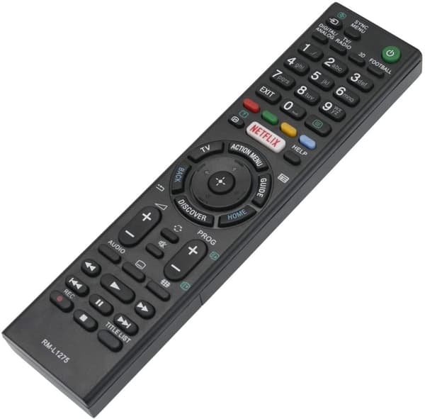 Universal RMT-TX100D fjärrkontroll ersätter Sony HDTV LED