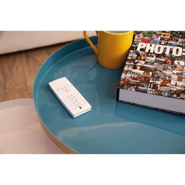 Fjärrkontroll - Otio - 16 kanaler - Kompatibel med Google Home och Alexa - Programmerbar - Vit