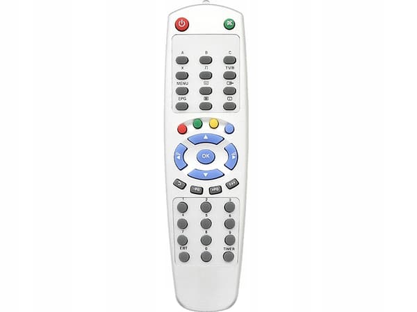 Fjernkontroll for POLSAT mini D1/D2 SILVER dekoder