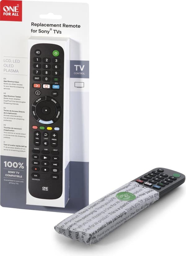 Fjärrkontroll Sony TV