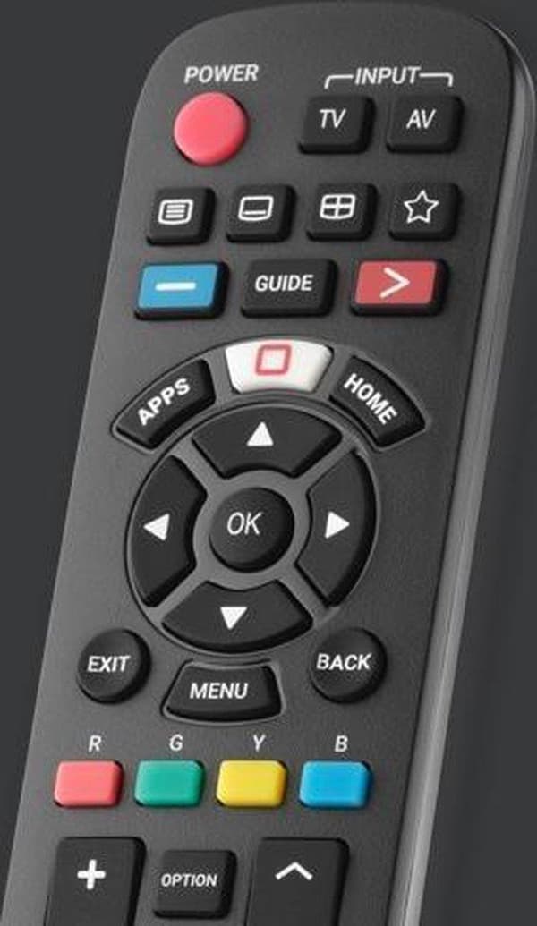 Kaukosäädin Panasonic TV