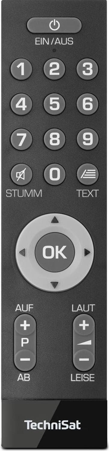 TechniSat ISIZAPPER Universal - Kaukosäädin - Musta (0000/3771) musta