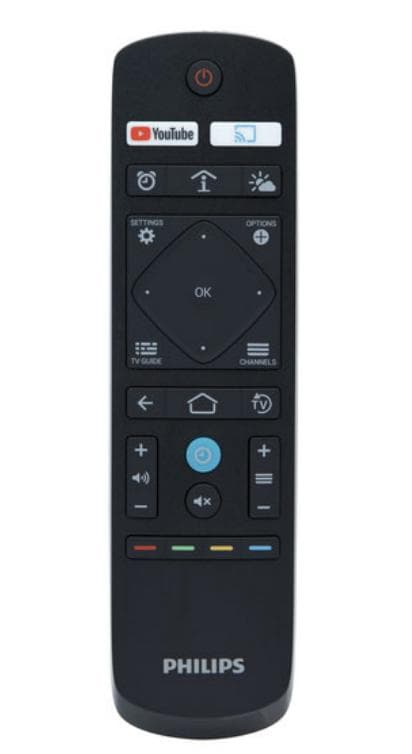 PHILIPS Hotel TV 22AV1905A/12 fjernbetjening 4014/5014/6014 Sort