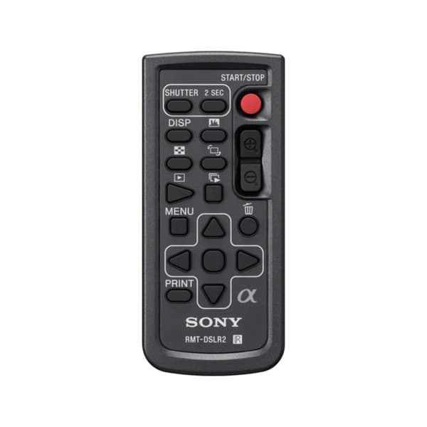 Sony RMT-DSLR2 - Trådløs fjernbetjening - Velegnet til Sony NEX- og SLT-kameraer Sort