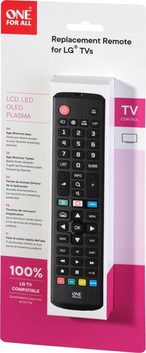 Fjernbetjening LG TV
