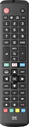 Miniatyrbillede 7 af 11: Fjernbetjening LG TV