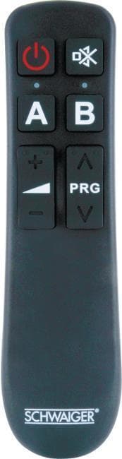 Schwaiger UFB1000 533 Fjernbetjening IR Trådløs DVD/Blu-ray - TV - TV-tuner - Ekstra enheds trykknapper (UFB1000 533) Sort