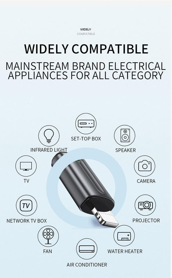 IR-kaukosäädin Matkapuhelin USB Type-C