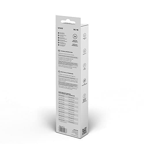 SAVIO Yleiskäyttöinen kaukosäädin/vaihto-osa PHILIPS TV:lle RC-10 IR Wireless