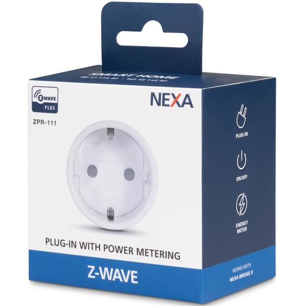 ZPR-111 Z-Wave Plugin På/Av med energimåling