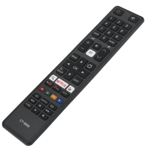 CT-8069 TV Fjernbetjening Erstatning til Toshiba Smart TV
