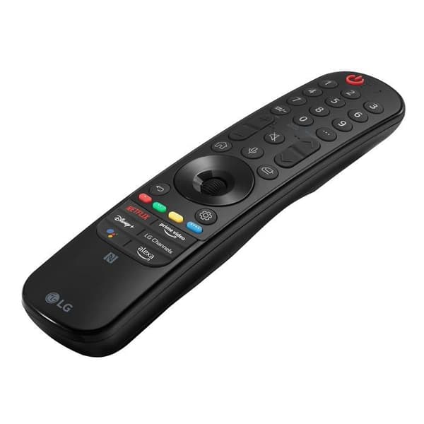 Fjärrkontroll - LG - MR22GN - Universell - Kompatibel med LG TV 2021/2022 - Direktåtkomst till Netflix och mer Svart
