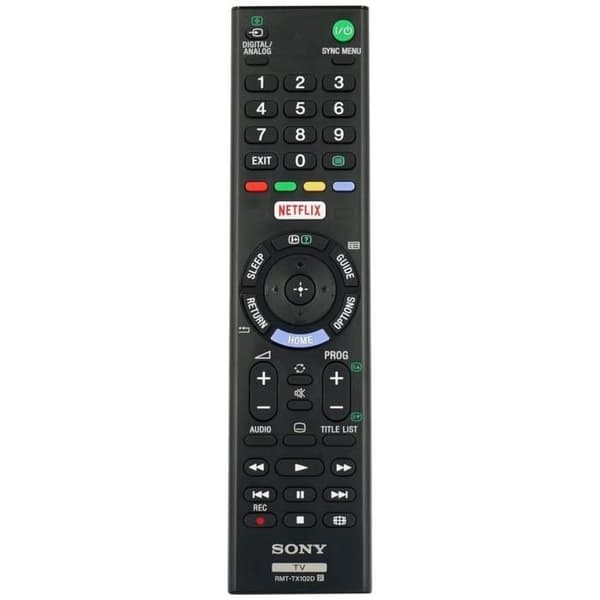Sony fjärrkontroll (RMT-TX102D) Svart