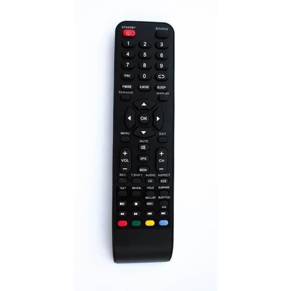 Originalfjärrkontroll Zephir ZE50FHD ZVS55UHD-2 Ny