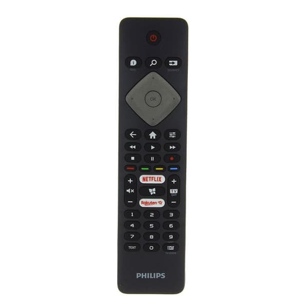 Fjärrkontroll - PHILIPS - 996591919495 - Kompatibel med 43PUS750512, 58PUS755512, 70PUS750512 - Svart - Enkel