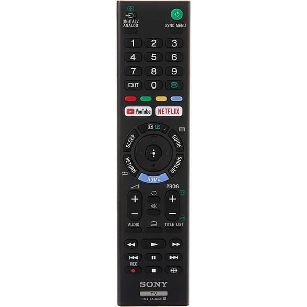 Universal fjärrkontroll - Sony - RMT-TX300E - Infraröd - Svart - 6 Meter