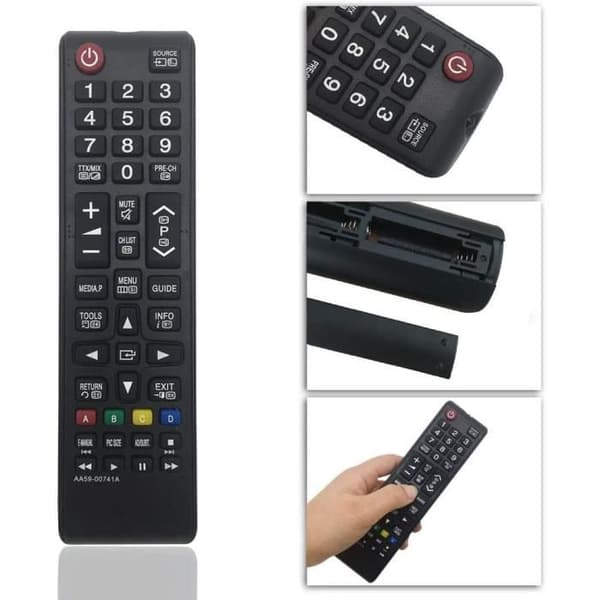 Ersättande Universal Samsung Remote Control AA59-00741A för Samsung Smart TV Fjärrkontroll Fjärrkontroll AA59-00741A [337]